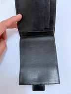 Carteira Victor Hugo Masculina Em Couro Preto