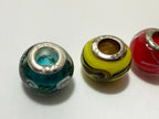 Berloques Murano E Prata 925 Cores E Detalhes - 3uni Colorido