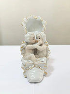 Escultura Porcelana Anjos Sapato - Monti Piero Espanha