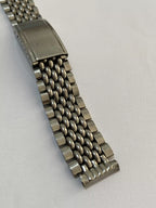 Pulseira De Relógio Antiga Prata Seiko 18mm