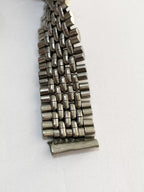 Pulseira De Relógio Antiga Prata Seiko 18mm