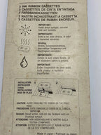 Antiga Fita De Tinta Casio Ir-20g Nova Lacrada Pacote Raro