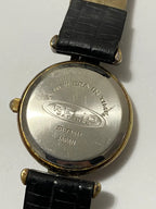 Relógio Antigo Relic Japan Zr-73511 Dourado