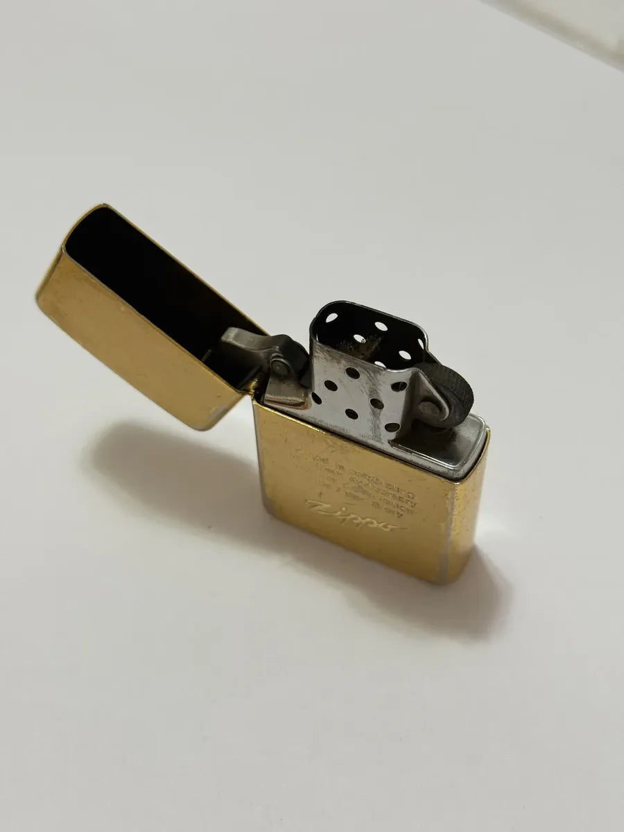 Isqueiro Antigo Zippo Comemorativo 50 Anos Caixa Original