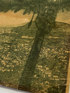 Gravura Antiga Pão De Açucar - Rio De Janeiro 28x16,5cm