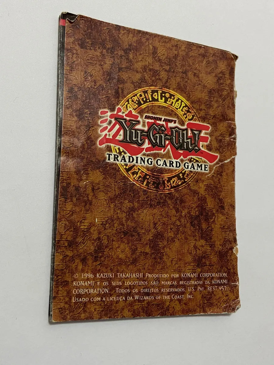 Manual Yu-gi-oh! 1996 Oficial Português Raro