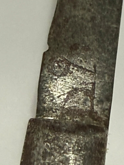 Canivete Antigo Alemão Com Cabo Em Osso