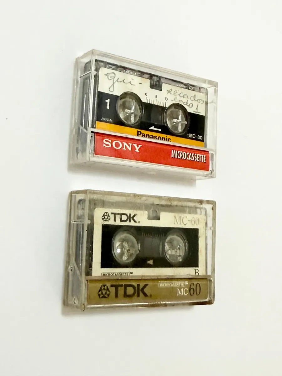 Microcassetes Antigos Panasonic E Tdk Mc-30/60