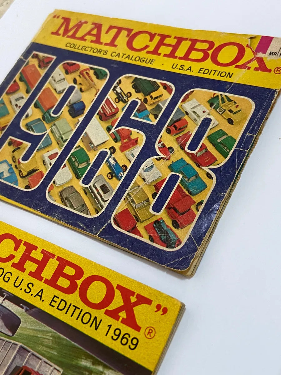 Catálogos Antigos Miniaturas Matchbox Usa 1968 E 1969