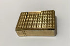 Isqueiro Antigo Klb Throne Butane Dourado