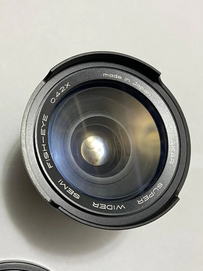 Lente Antiga Sakar Wide Semi Fisheye Japão