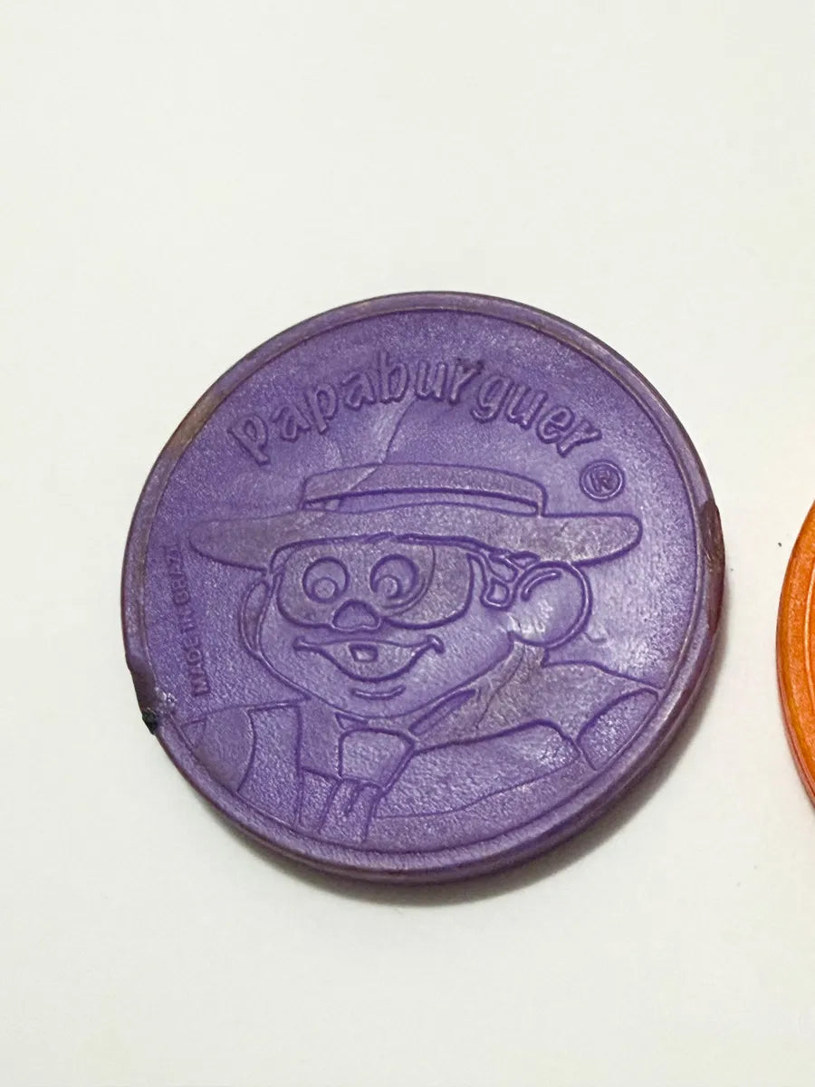 Moedas Antigas Mcdonalds Mcspace Papaburguer Anos 90