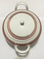 Conjunto Antigo Sopeira E Molheira Em Porcelana Steatita