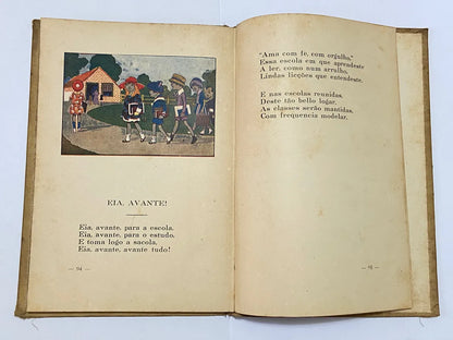 Livro Antigo Raro O Premio Da Creança - Manuel Mendes - Ilustrações De Belmonte