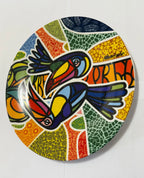 Prato Decorativo Spoleto Pop Art Marcos Aurelio 2012 Tucanos