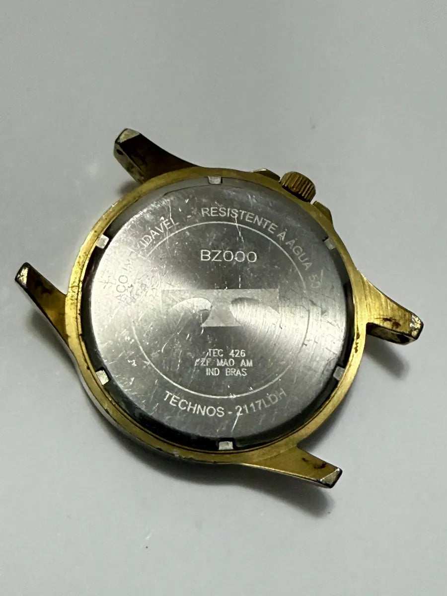 Relógio Technos Antigo Bz000 50m Máquina Japonesa