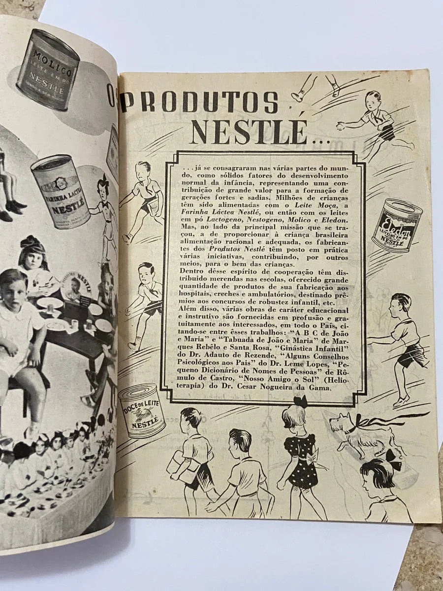 Revista Antiga Almanaque Nestle 1941 Raro