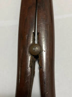 Pegador Antigo Em Madeira Nobre 28cm