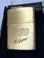 Isqueiro Antigo Zippo Comemorativo 50 Anos Caixa Original