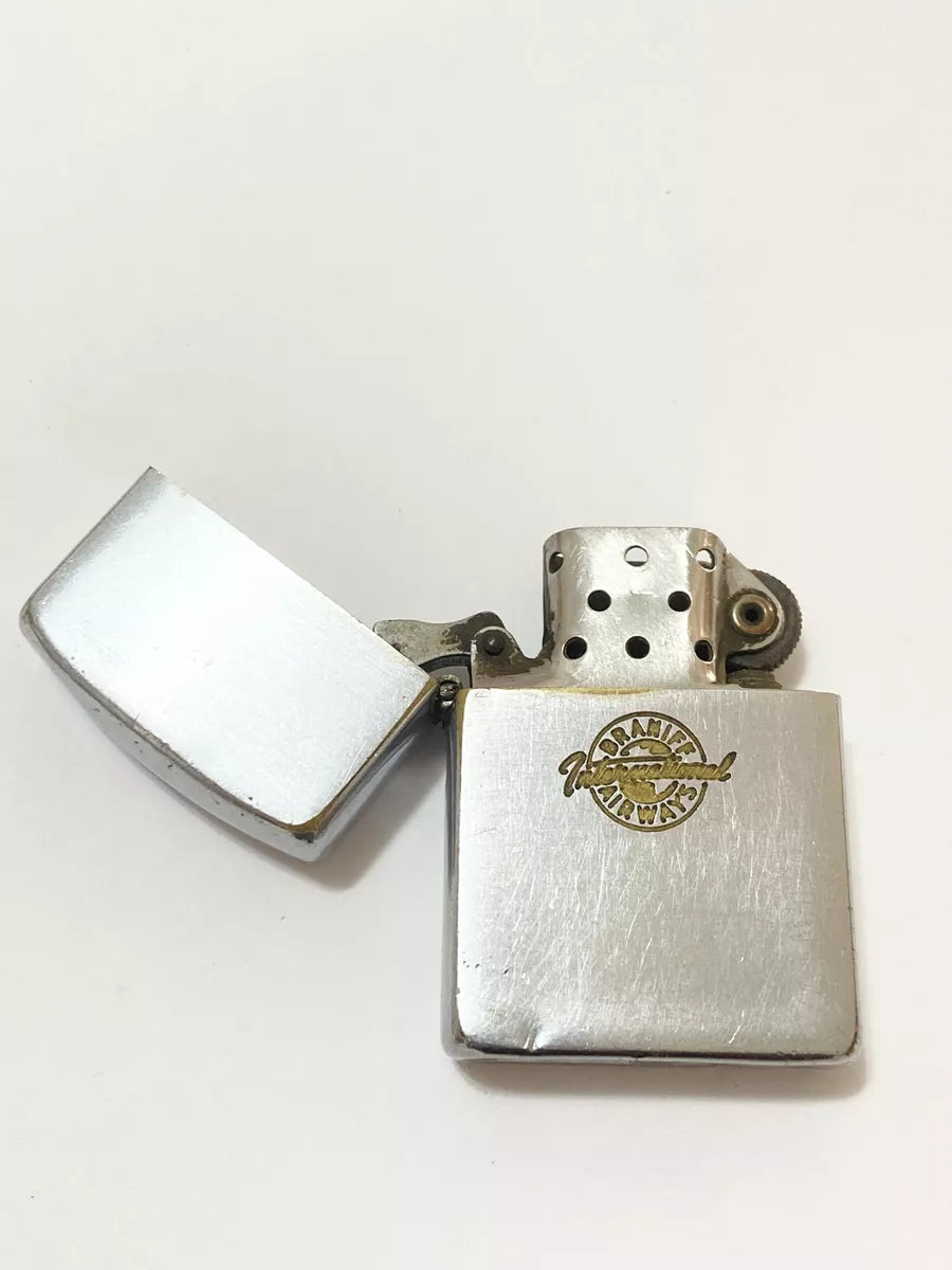 Isqueiro Antigo Zippo Braniff International Airways