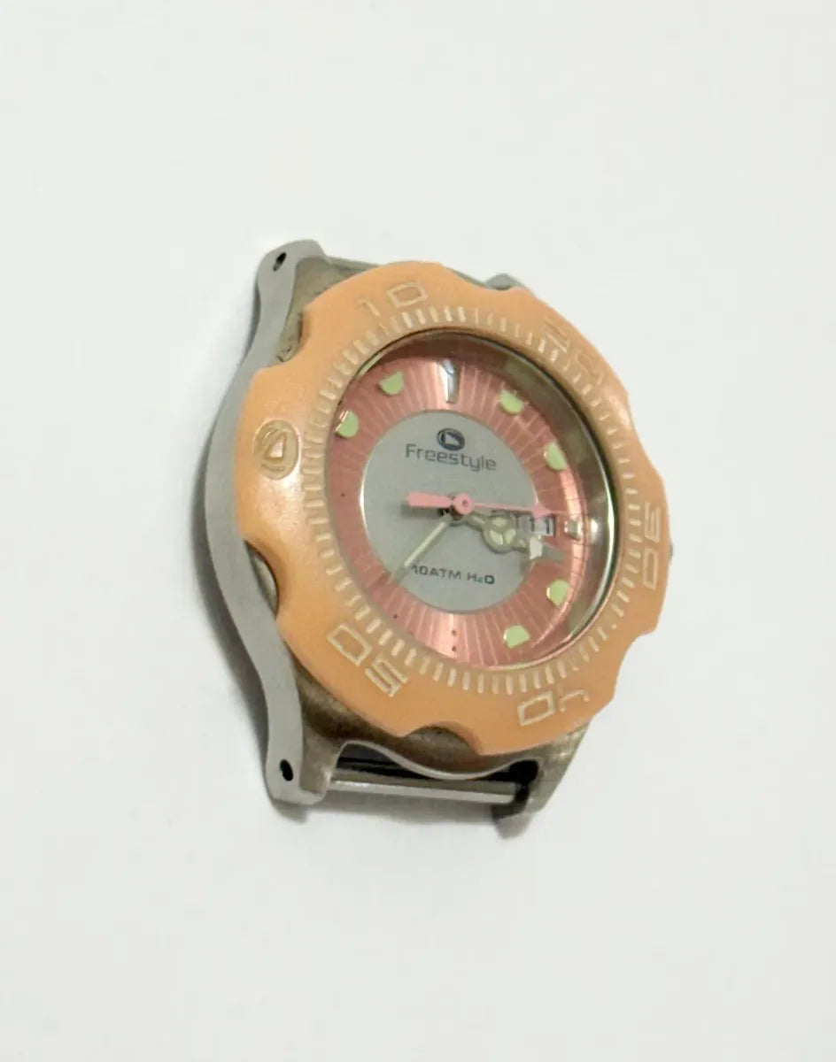 Relógio Antigo Freestyle Betty Shark 10atm Aço Inox