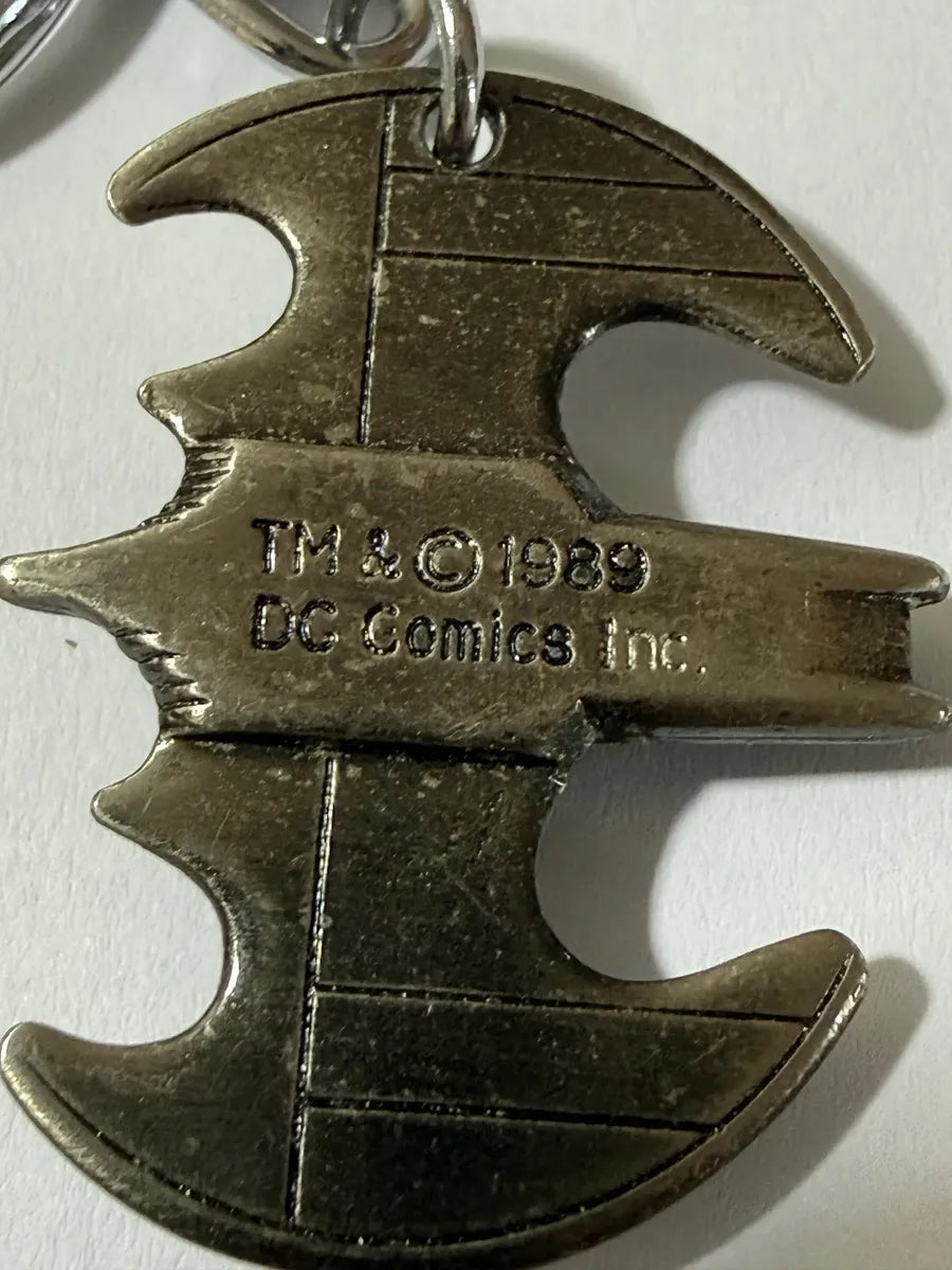 Chaveiro Antigo Batman Batwing Dc Comics 1989 Metal