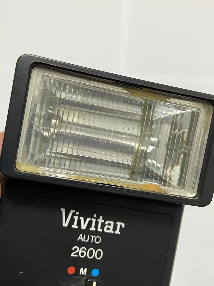 Flash Fotográfico Antigo Vivitar Auto 2600
