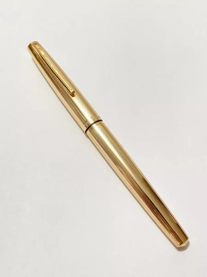 Caneta Tinteiro Antiga Hero 340 Folhada Anos 70