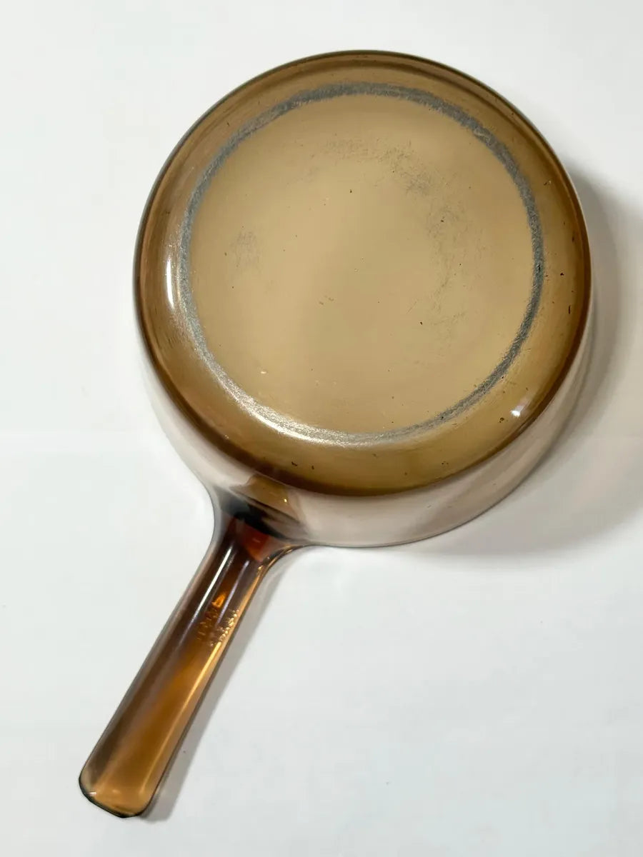 Panela Antiga Vision Corning Original Vidro Fumê 1,5l 19cm