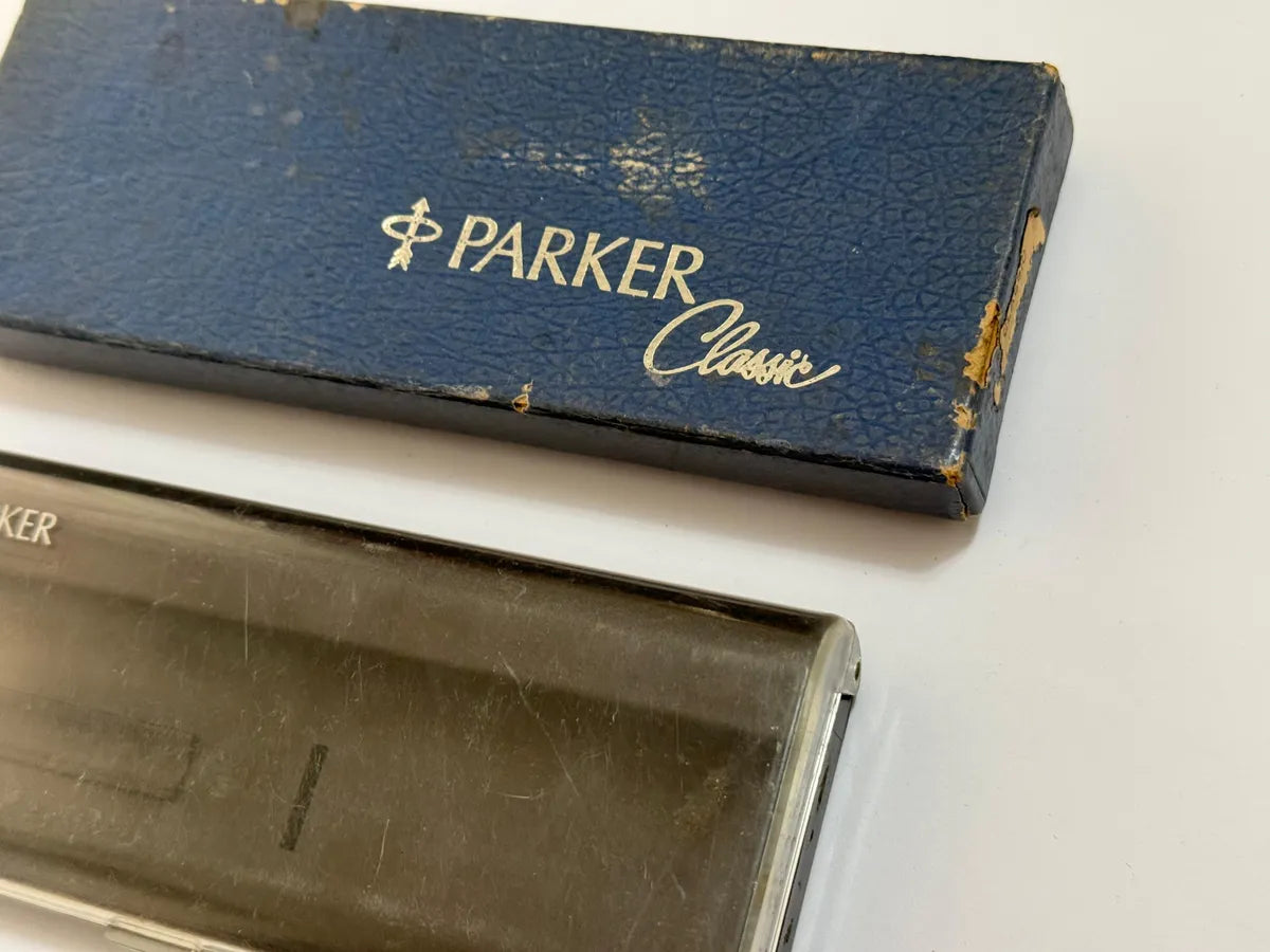 Caixa Estojo Caneta Parker Classic Antigo Original