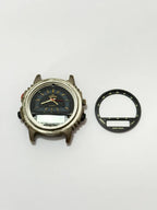 Relógio Antigo Cosmos Quartz Anadigi Aço