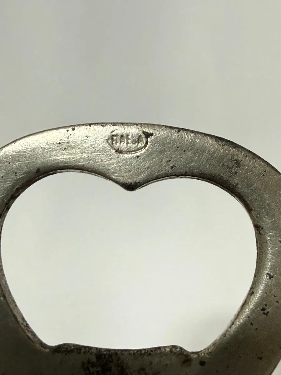 Abridor De Garrafas Antigo Maesa Cabo Madeira 18,5cm