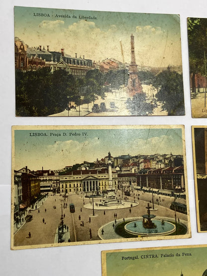 Cartões Postais Antigos De Lisboa E Sintra - Portugal