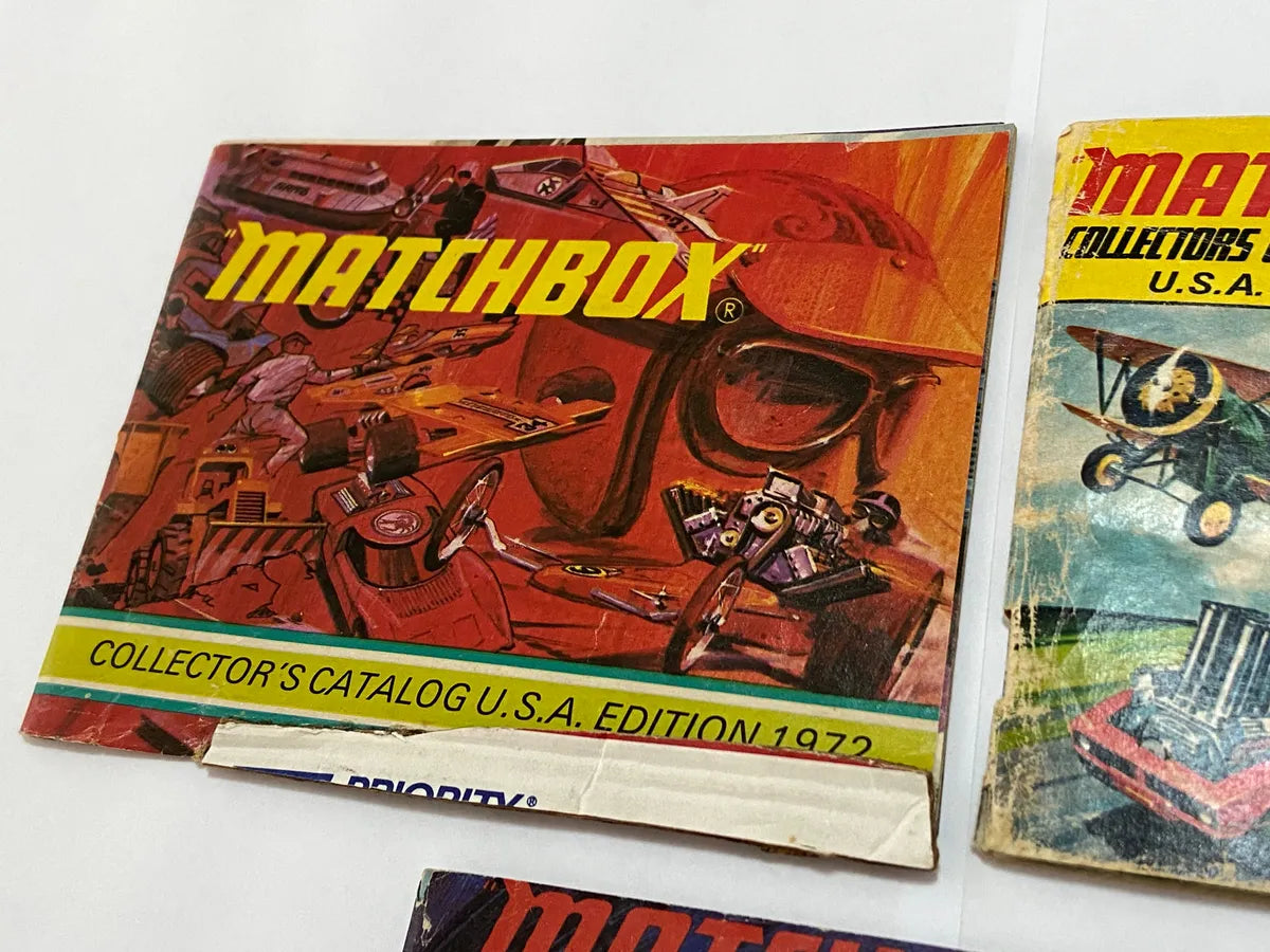 Catálogos Antigos Miniaturas Matchbox U.s.a 1971, 1972, 1973