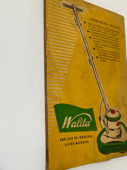 Livro Antigo De Receitas Walita Anos 50 / Raro Brinde