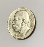 Moeda Antiga de prata 1937 santos dumont 5000 reis