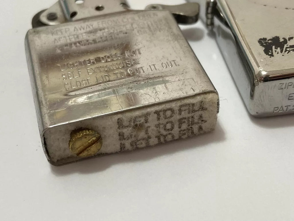 Isqueiro Antigo Zippo Usa Prata 2032695 Windproof Lady