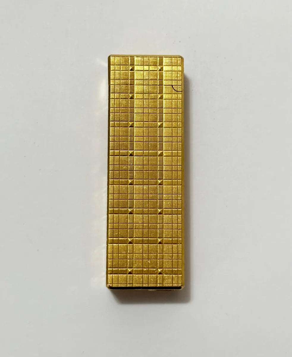 Isqueiro Antigo Colibri John Sterling Dourado Original