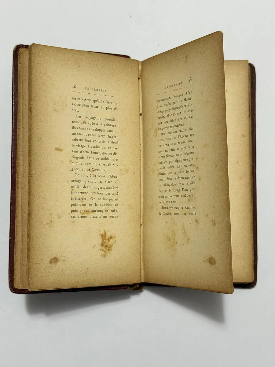 Livro Antigo Le Dernier Abencerage Chateaubriand 1800