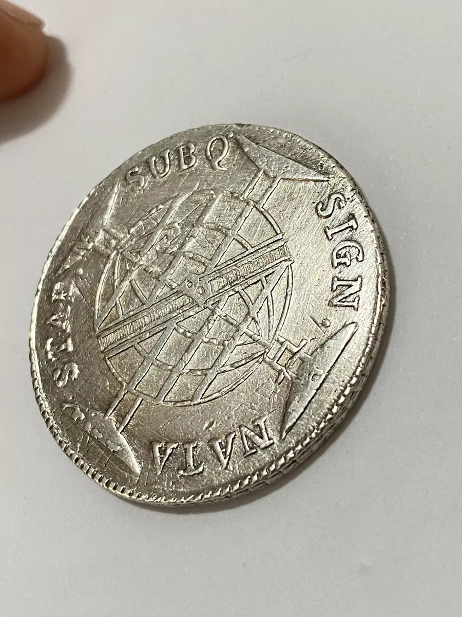 Moeda antiga de Prata de 960 Réis (Patacão) 1816 Rei João VI
