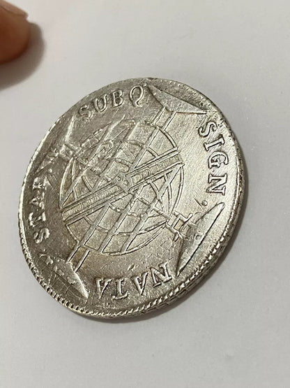 Moeda antiga de Prata de 960 Réis (Patacão) 1816 Rei João VI