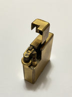 Isqueiro Antigo Dunhill London Folhado Ouro