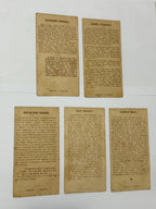 Cartões Hollywood Antigos Mgm Universal Sabonete Lever Lote5