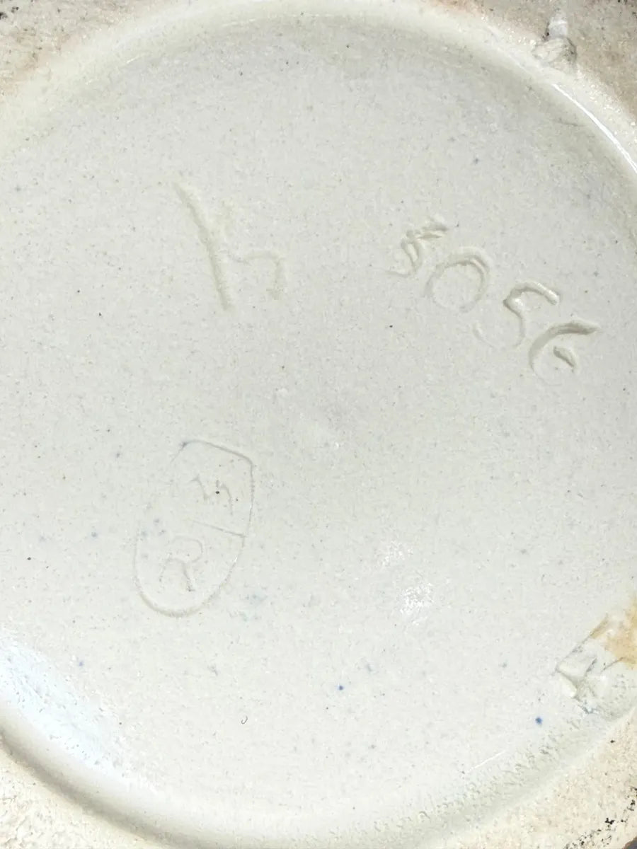 Caneca Alemã Antiga Heidelberg Cerâmica Relevo