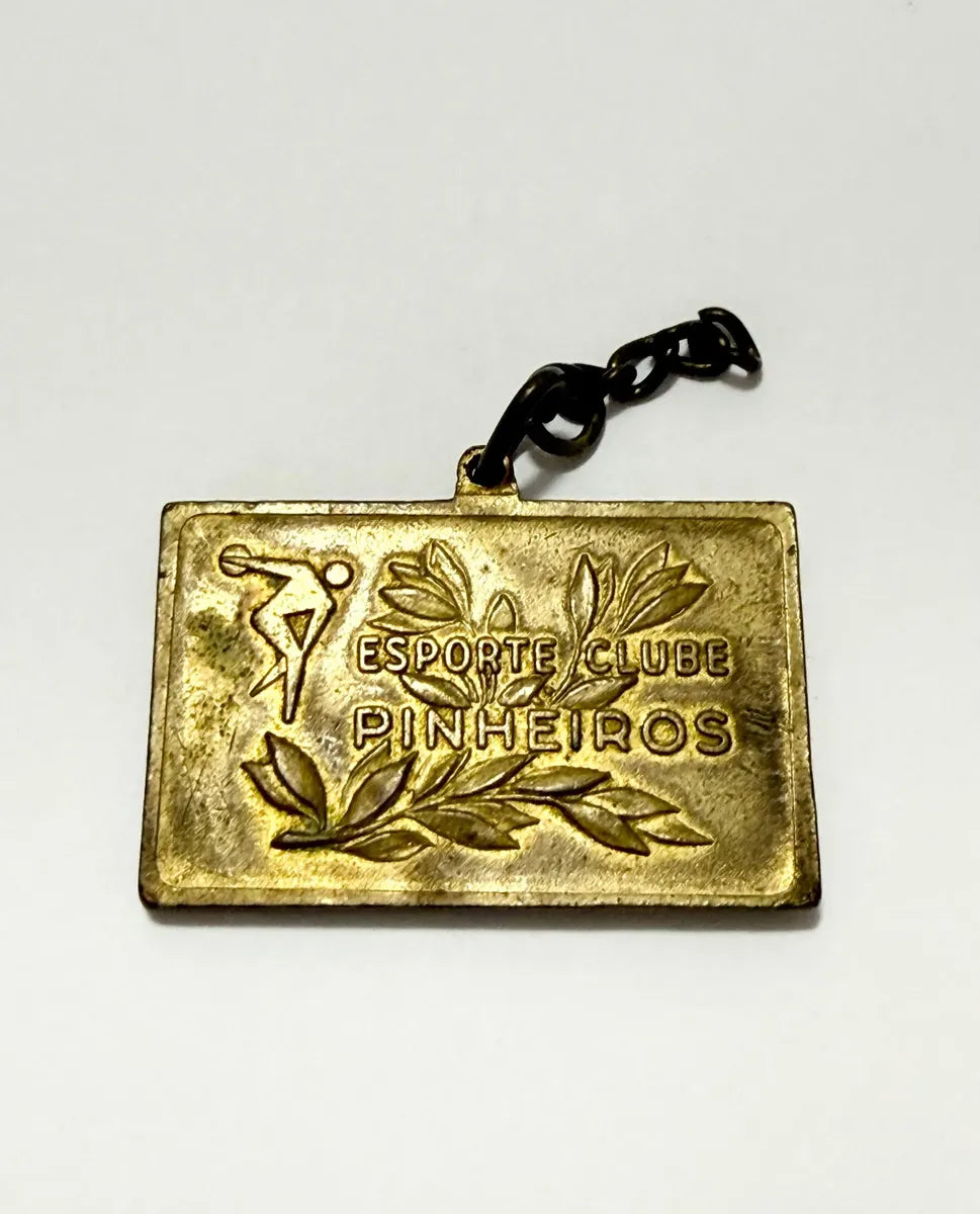Medalha Antiga Ecp Pinheiros 67o Aniversário 1899-1966