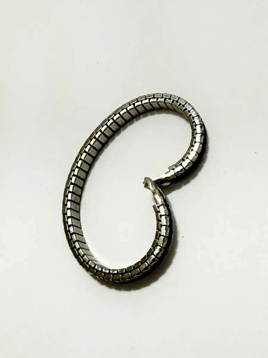 Pulseira Antiga Extensível Speidel Usa Aço Inox Relógio