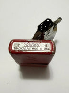 Isqueiro Zippo Original Vermelho 13 Usa Bradford