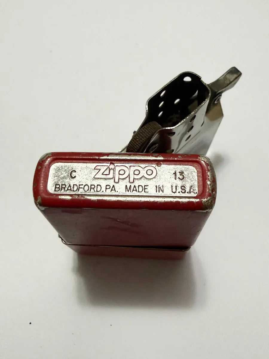 Isqueiro Zippo Original Vermelho 13 Usa Bradford