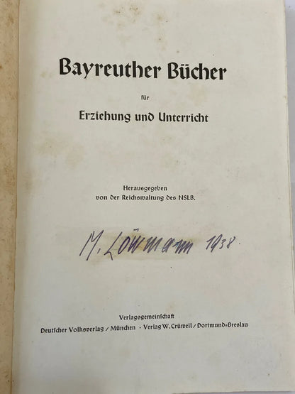 Livro Antigo Arte Alemã Com Imagens Ilustradas Deutsche Kunstbetrachtung 1938