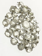Pingentes Em Formato Diamante Para Lustre De Cristal Antigo